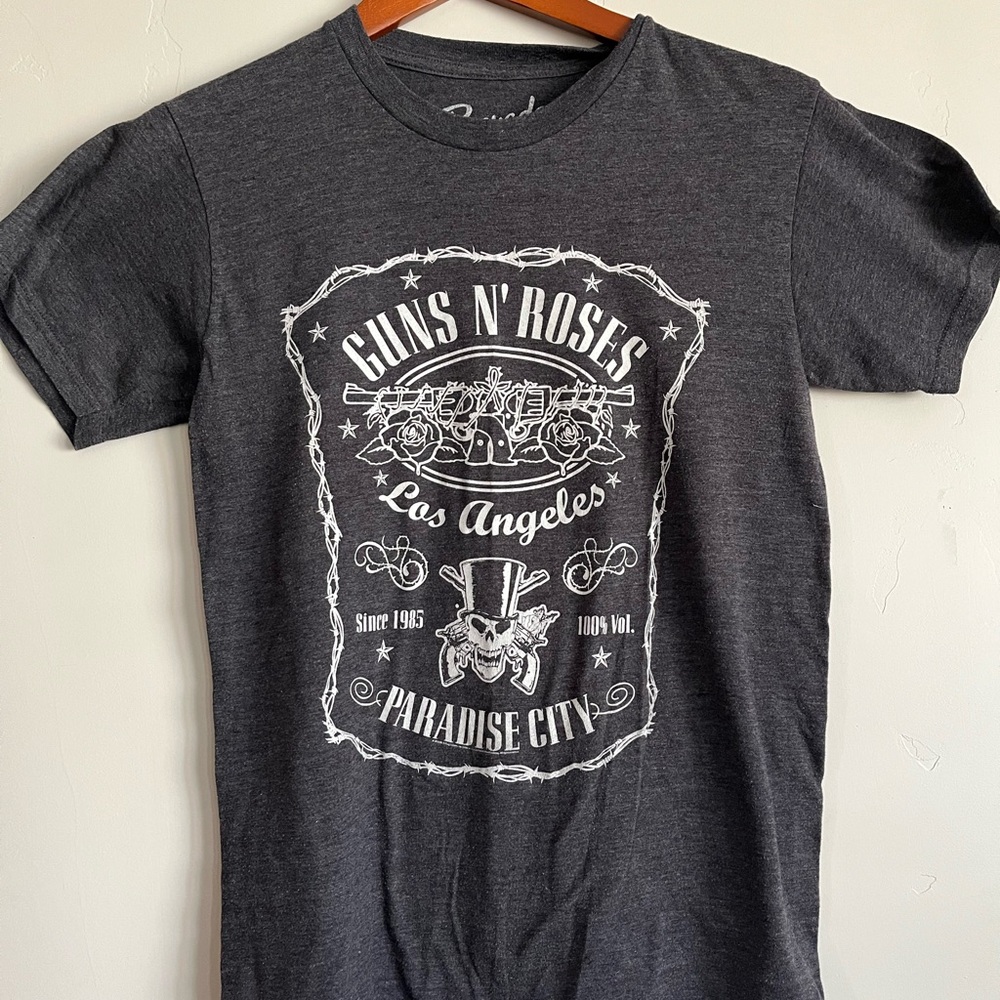 Guns N Roses Paradise City gray t shirt women’s size‎ small